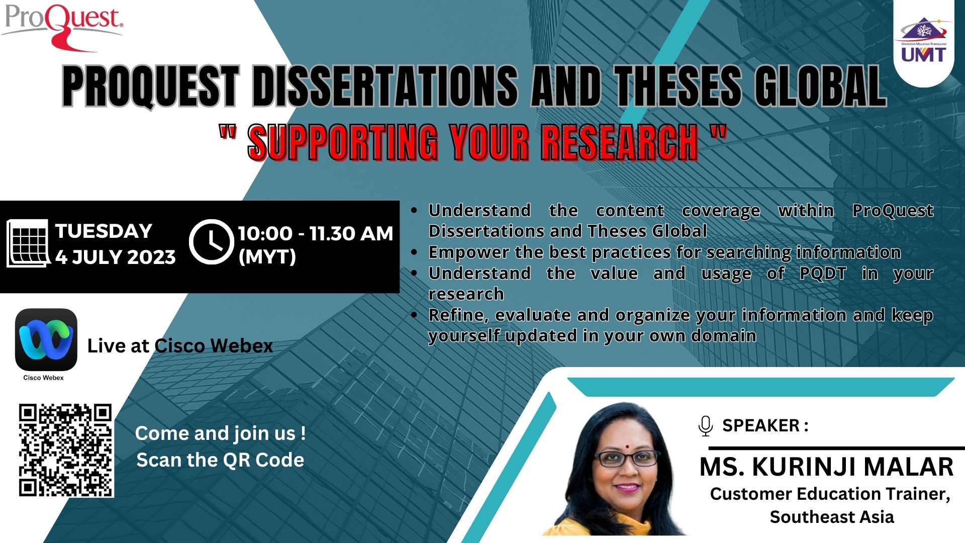 [PROQUEST WEBINAR] – PROQUEST DISSERTATIONS AND THESES GLOBAL ...