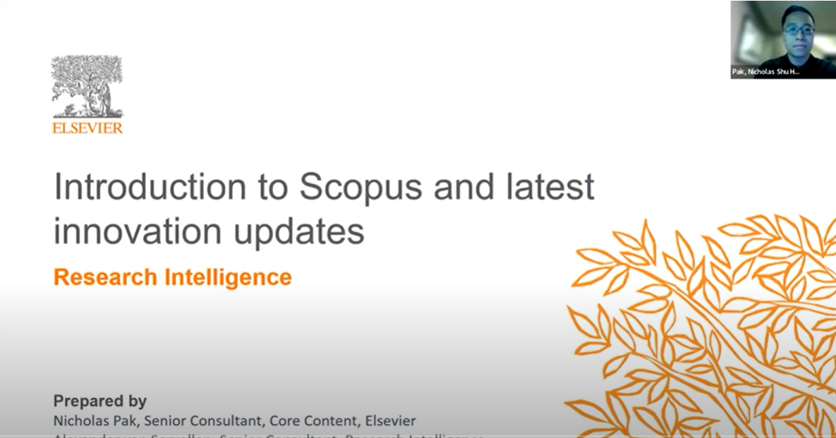 Introduction to Scopus & Latest Innovations and Updates