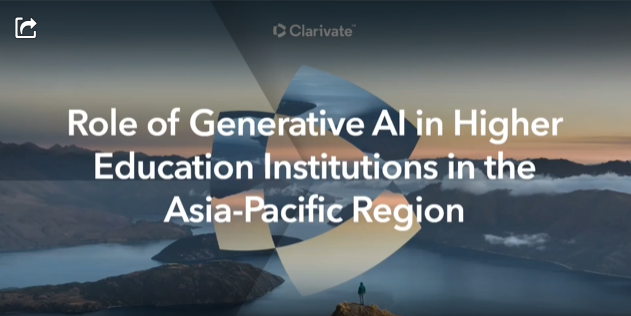 Role of Generative AI in Higher Education Institutions in the Asia-Pacific Region