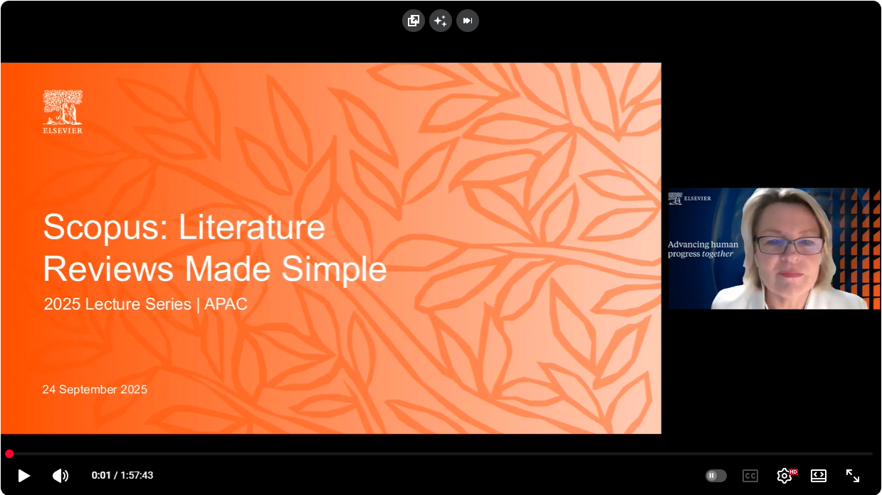 Scopus: Literature Reviews Made Simple